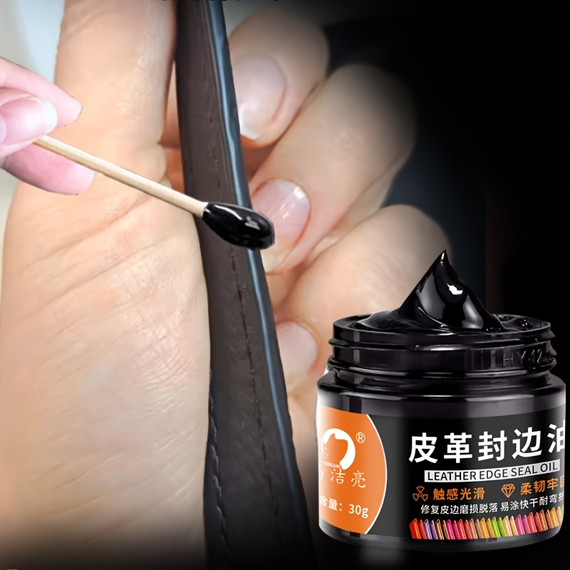 Leather Shoe Polish - Kit d'huile pour bord du cuir
