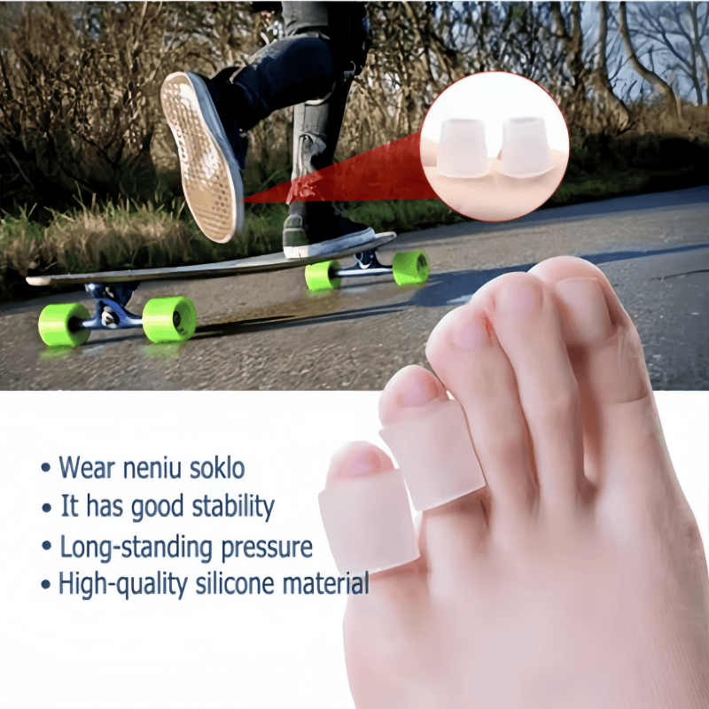 Sneaker Protector - Protège-orteils multi-paquet anti-friction, soulagement de la