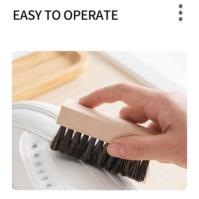 Brosse à chaussures avec manch - Shoe Cleaning Brush avis et prix