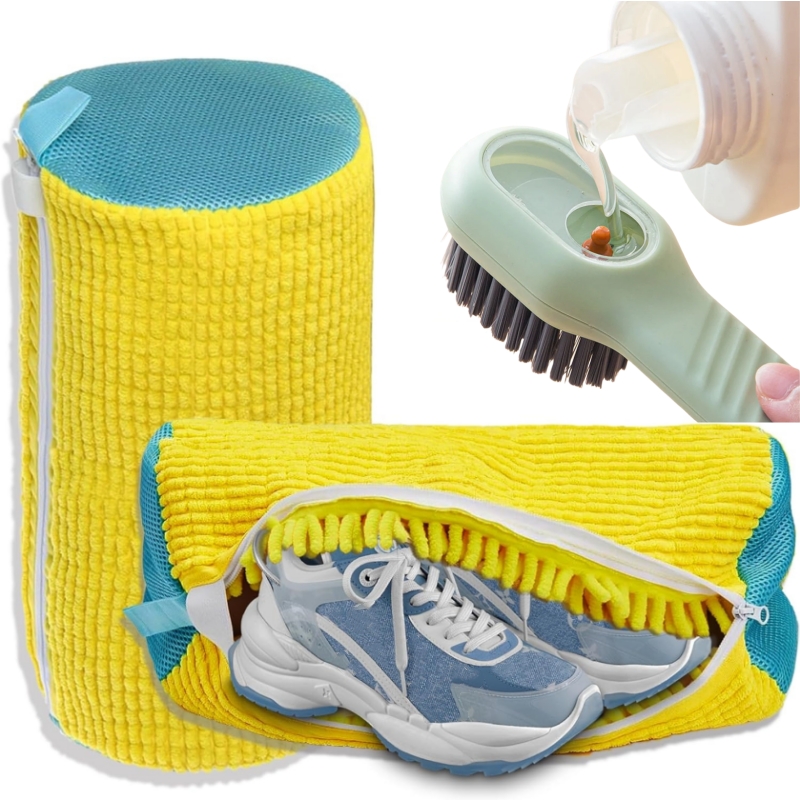 1/2/4 pièces Sac de lavage pou - Shoe Cleaning Brush avis et prix